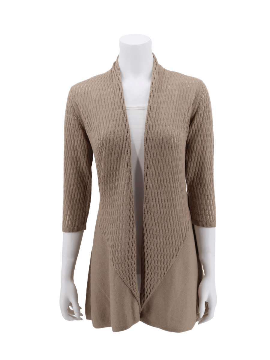 Pima Cotton Cardigan - Waves - Qinti - The Peruvian Shop