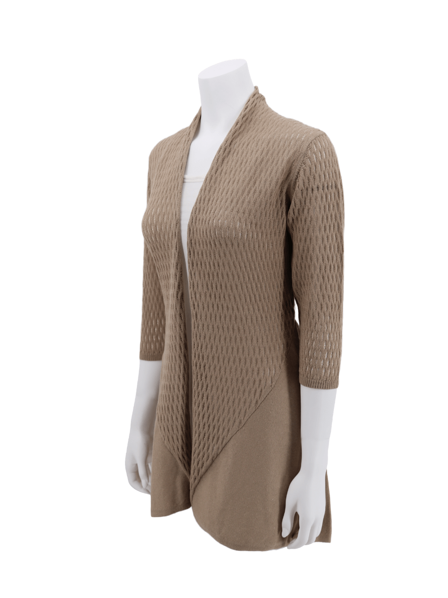 Pima Cotton Cardigan - Waves - Qinti - The Peruvian Shop