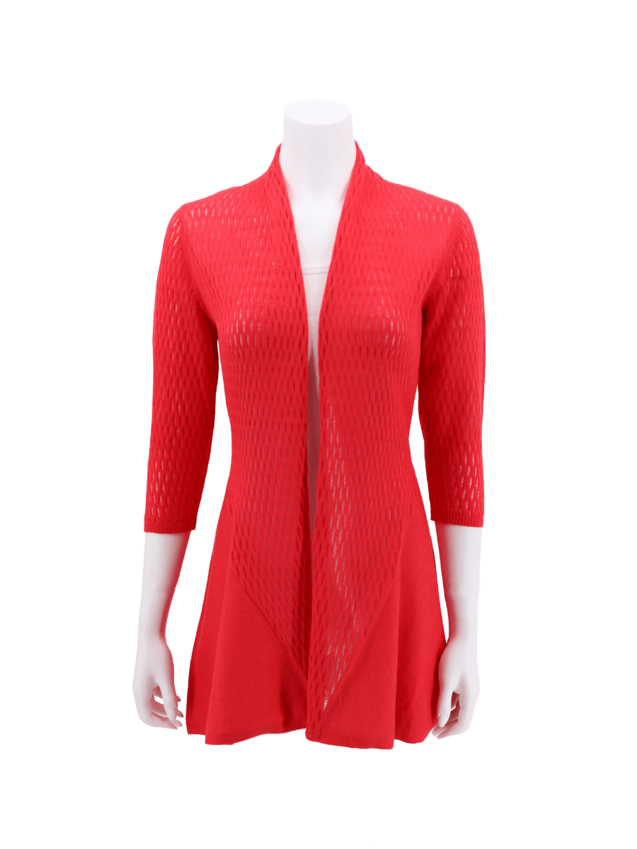 Pima Cotton Cardigan - Waves - Qinti - The Peruvian Shop