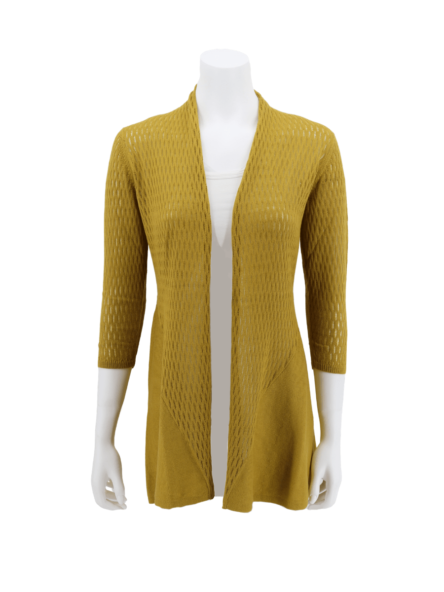 Pima Cotton Cardigan - Waves - Qinti - The Peruvian Shop