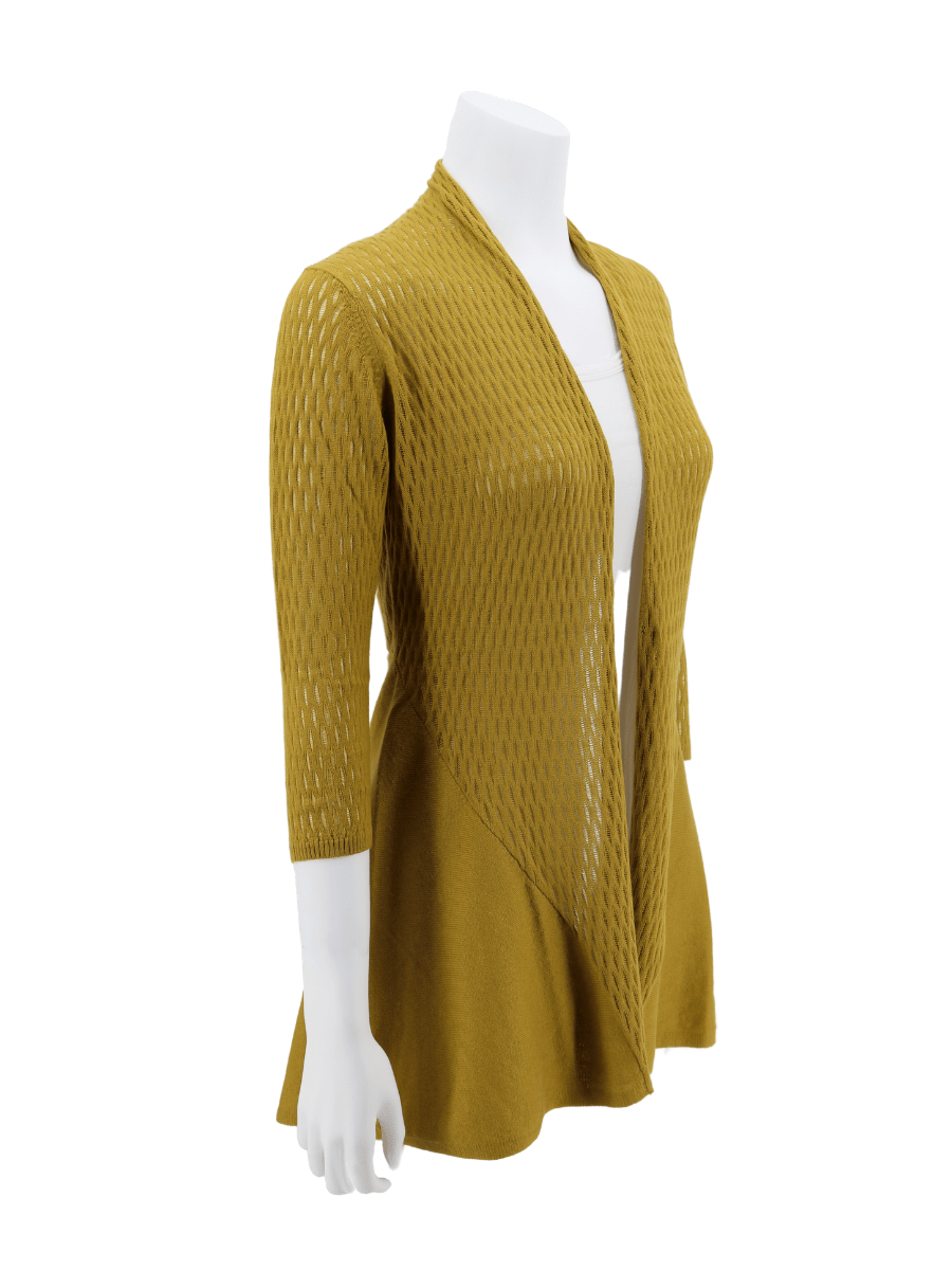 Pima Cotton Cardigan - Waves - Qinti - The Peruvian Shop