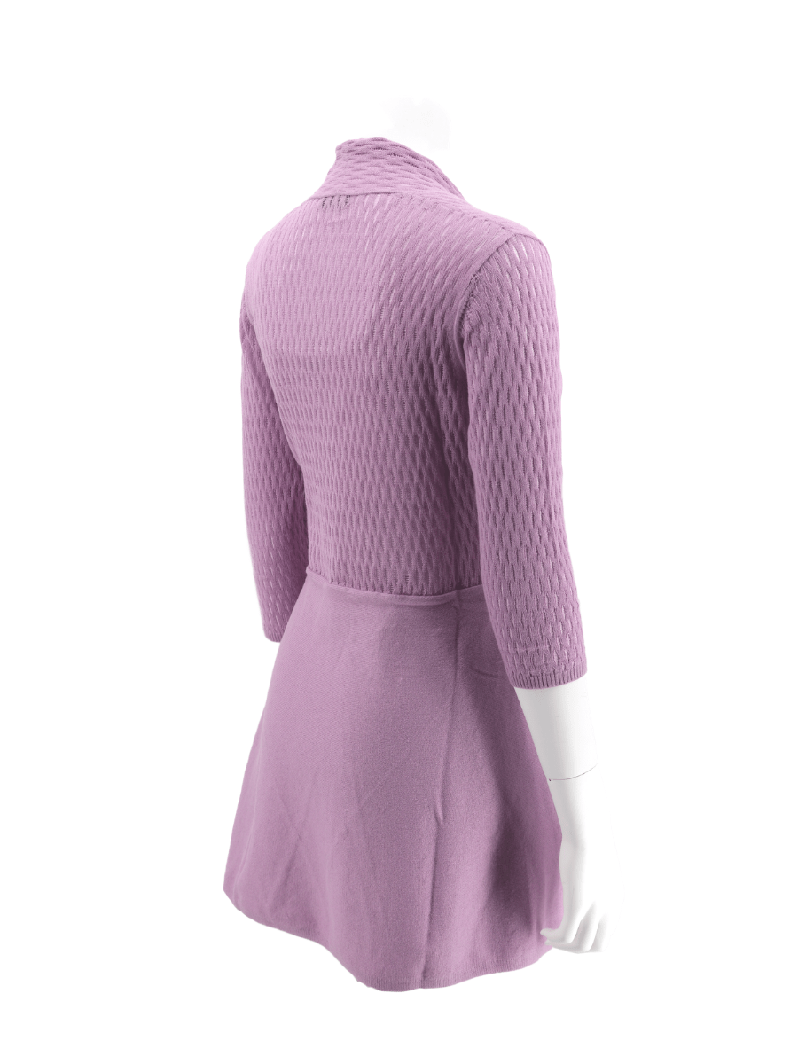 Pima Cotton Cardigan - Waves - Qinti - The Peruvian Shop