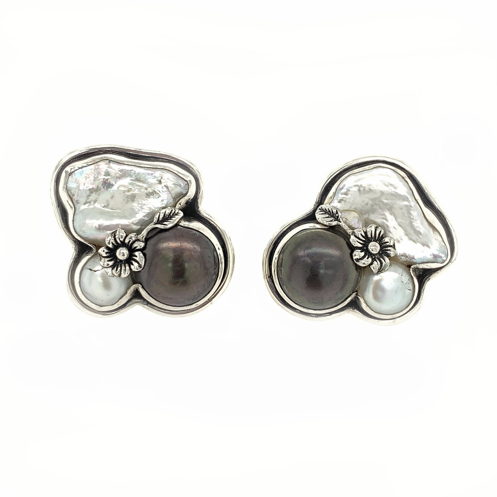 Baroque Pearl Earrings - Qinti - The Peruvian Shop