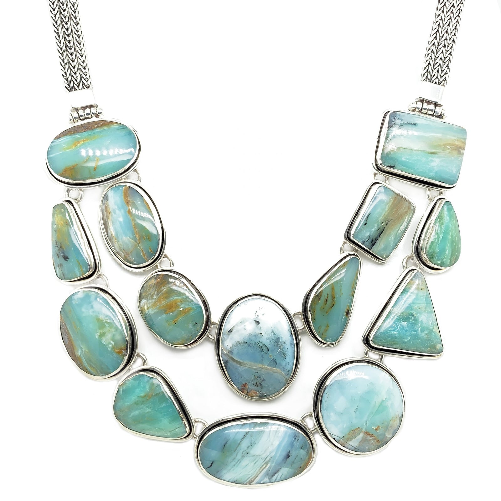 Peruvian Andean Opal Jewelry - Qinti - The Peruvian Shop