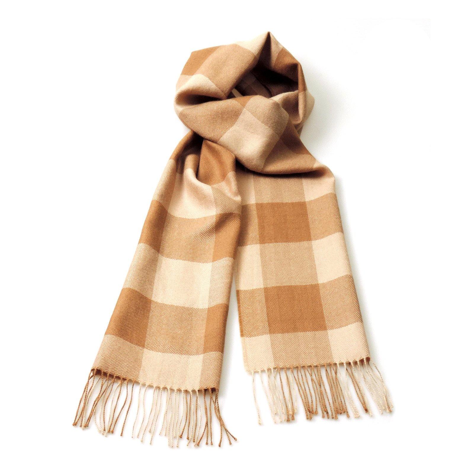 100% Baby Alpaca Scarves - Plaid - Qinti - The Peruvian Shop