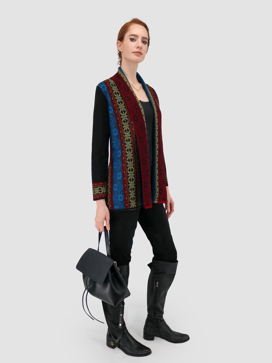 Women's Alpaca Cardigans - Qinti - The Peruvian Shop