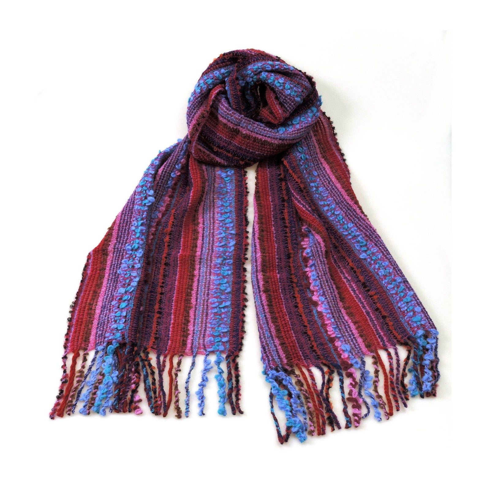 Handwoven Baby Alpaca Scarves for Women - Qinti - The Peruvian Shop