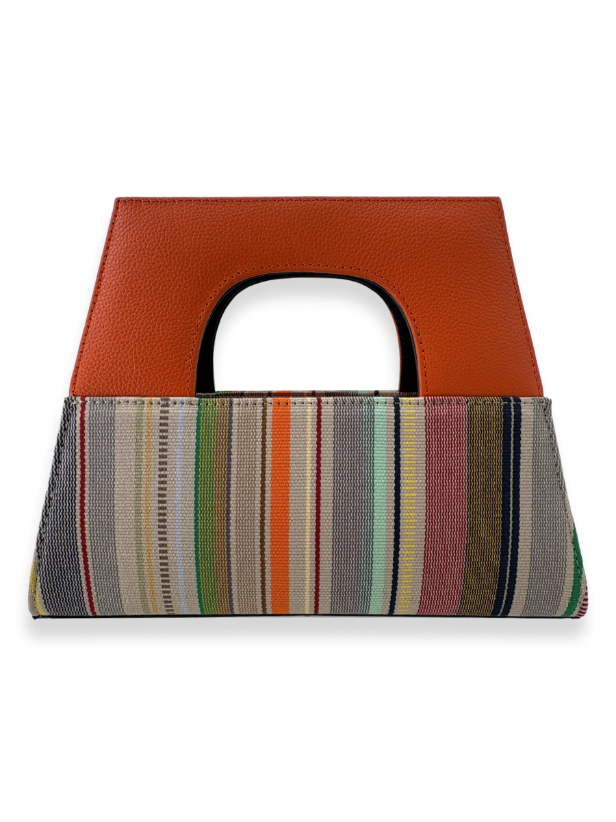 A-Chica Handbag - Taupe Orange