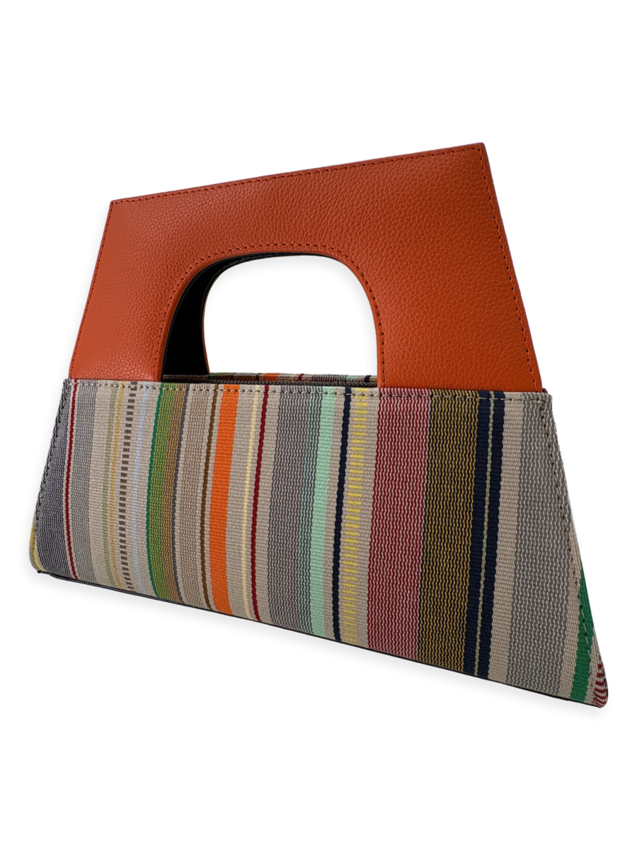 A-Chica Handbag - Taupe Orange