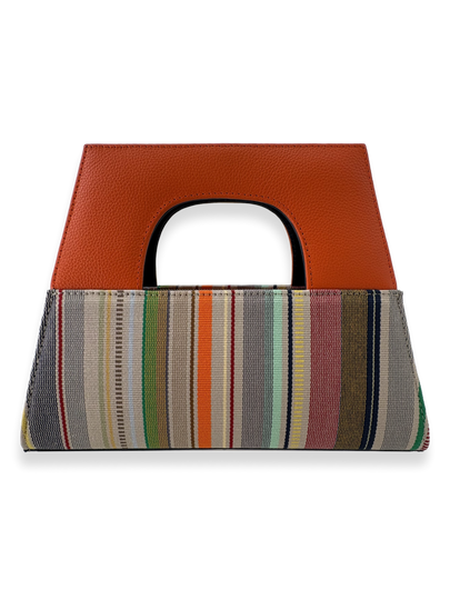 A-Chica Handbag - Taupe Orange