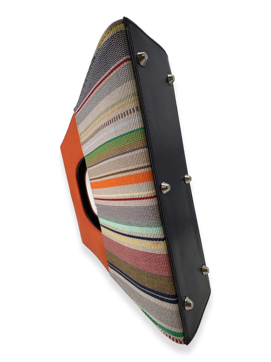 A-Chica Handbag - Taupe Orange