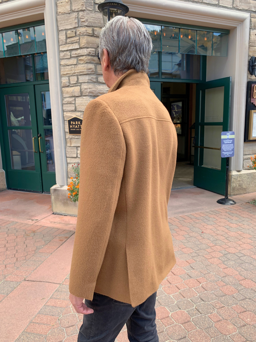 Men's Baby Alpaca & Merino Wool Sport Jacket - Qinti - The