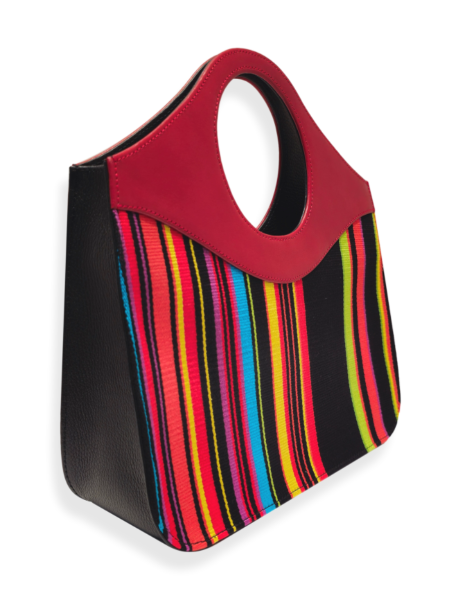 O-Handle Handbag handwoven - QINTI The Peruvian Shop