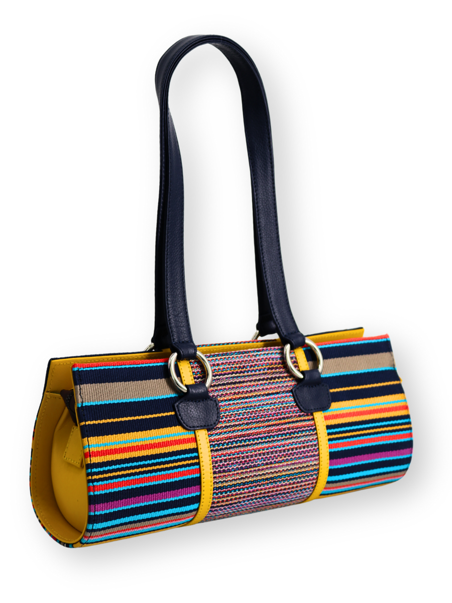 Handwoven KUSKAYA Tubo Handbag - QintiPeru.com