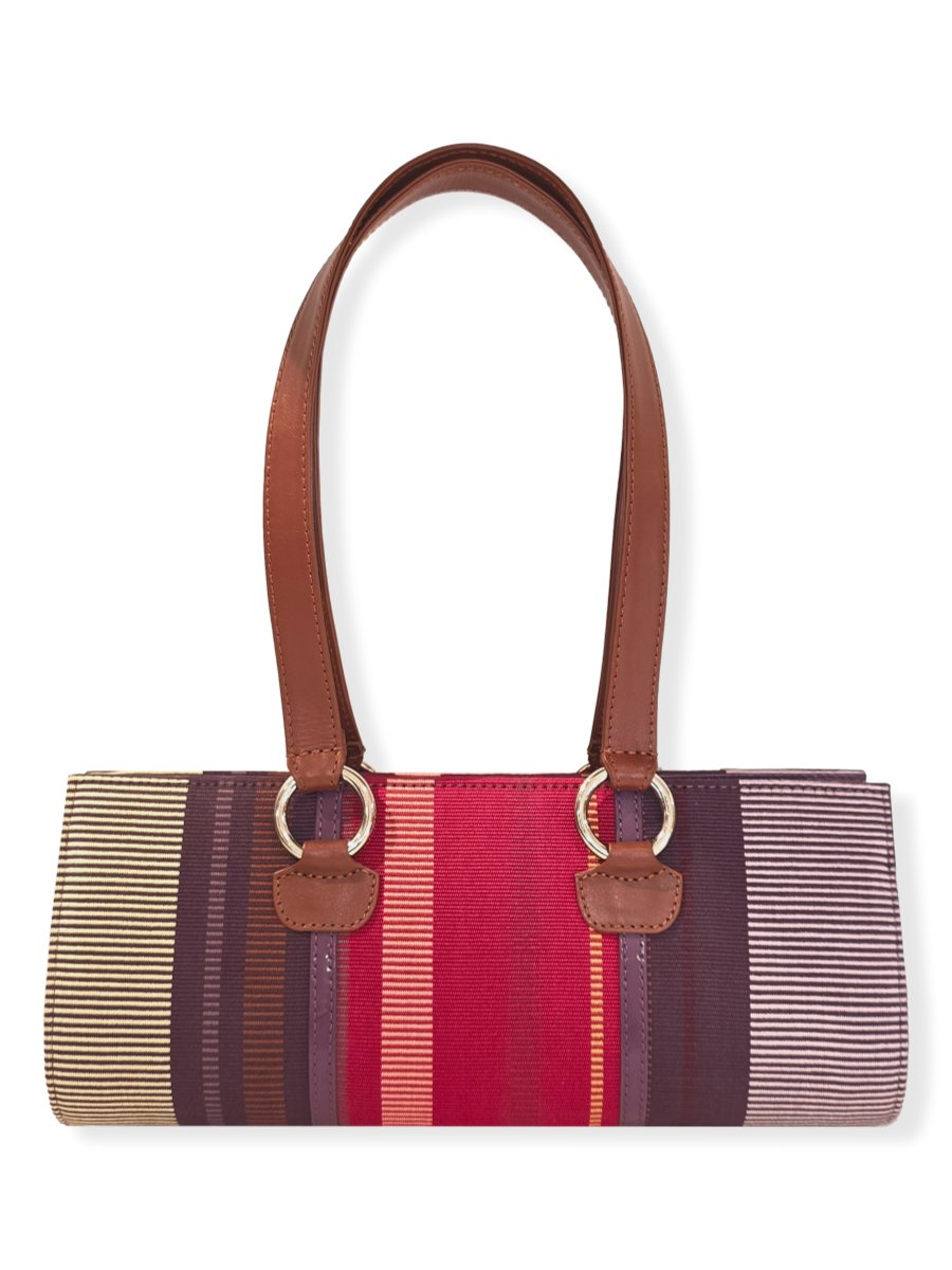 Handwoven KUSKAYA Tubo Handbag - QintiPeru.com