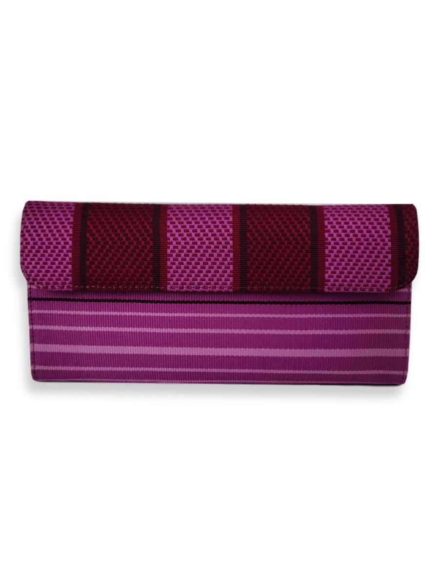 Large Classic Clutch Bag - Orchids - Qinti - The Peruvian Shop