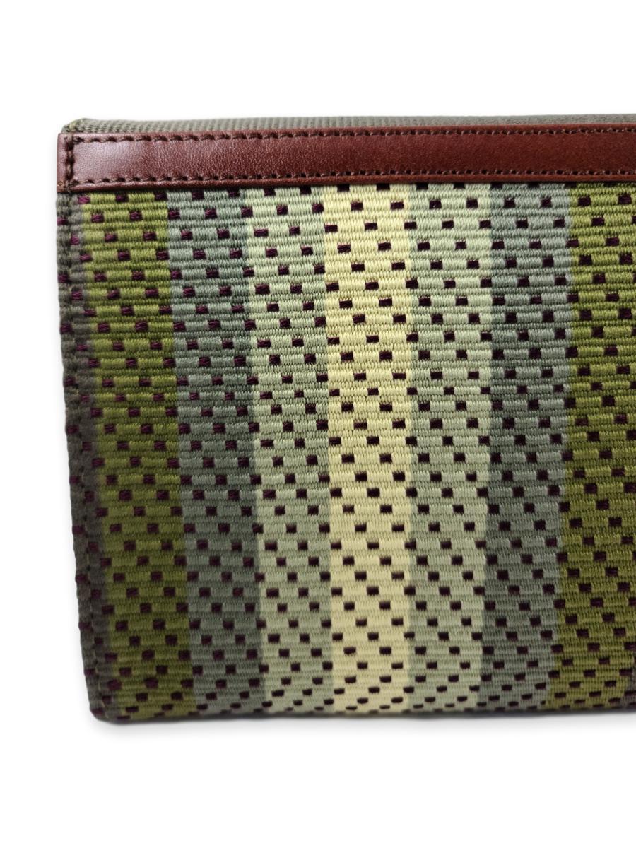 Large Clutch Bag - Greens - Qinti - The Peruvian Shop