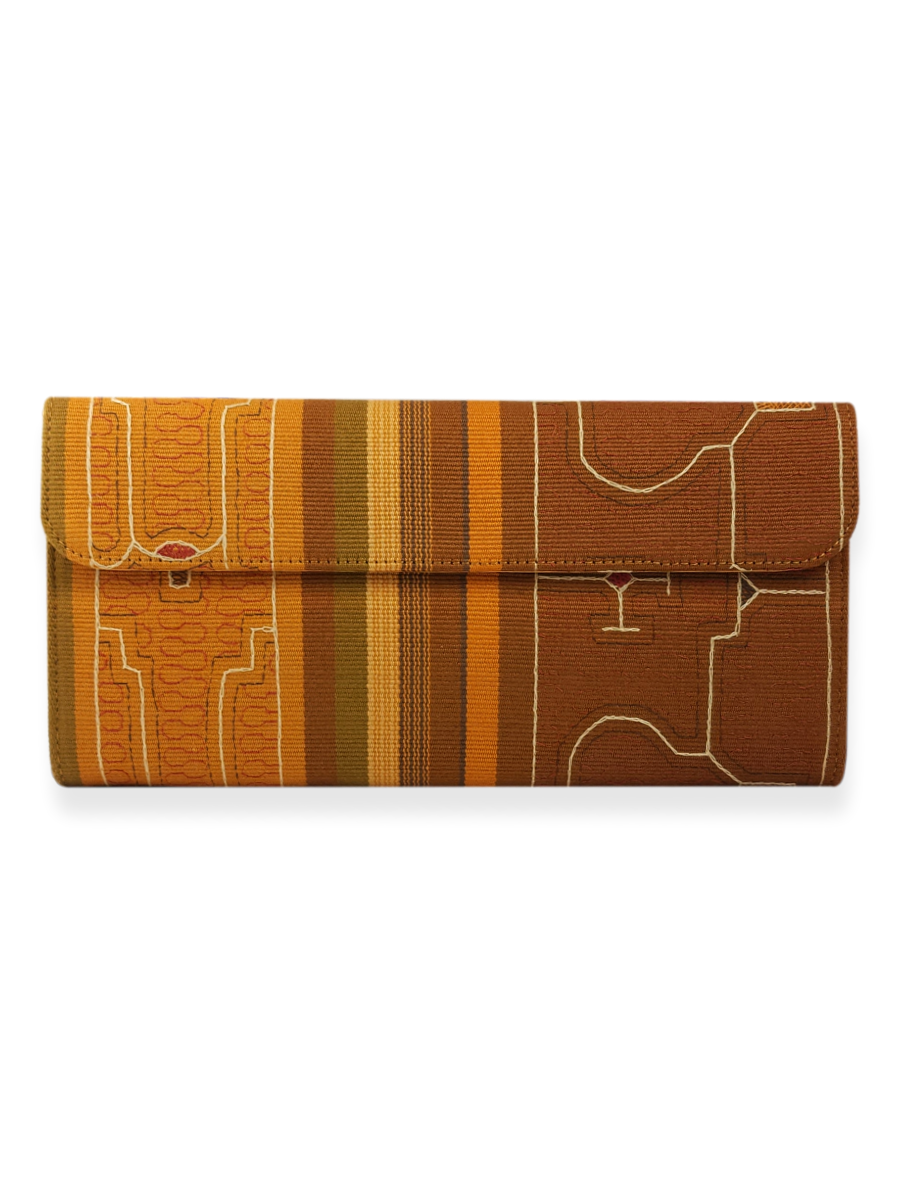 Large Rectangular Clutch 4 - Shipibo Textile Collection