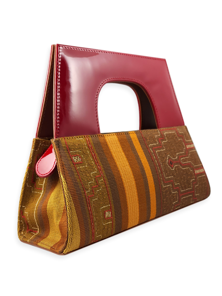A-Chica Handbag - Shipibo Textile Collection 4