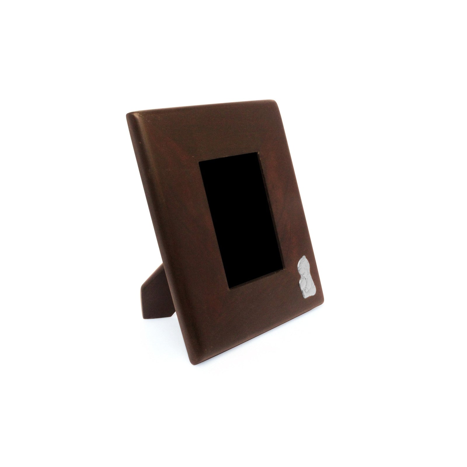 BABY and BALL Mahogany Frame with Sterling Silver Accent - Qinti - The Peruvian Shop