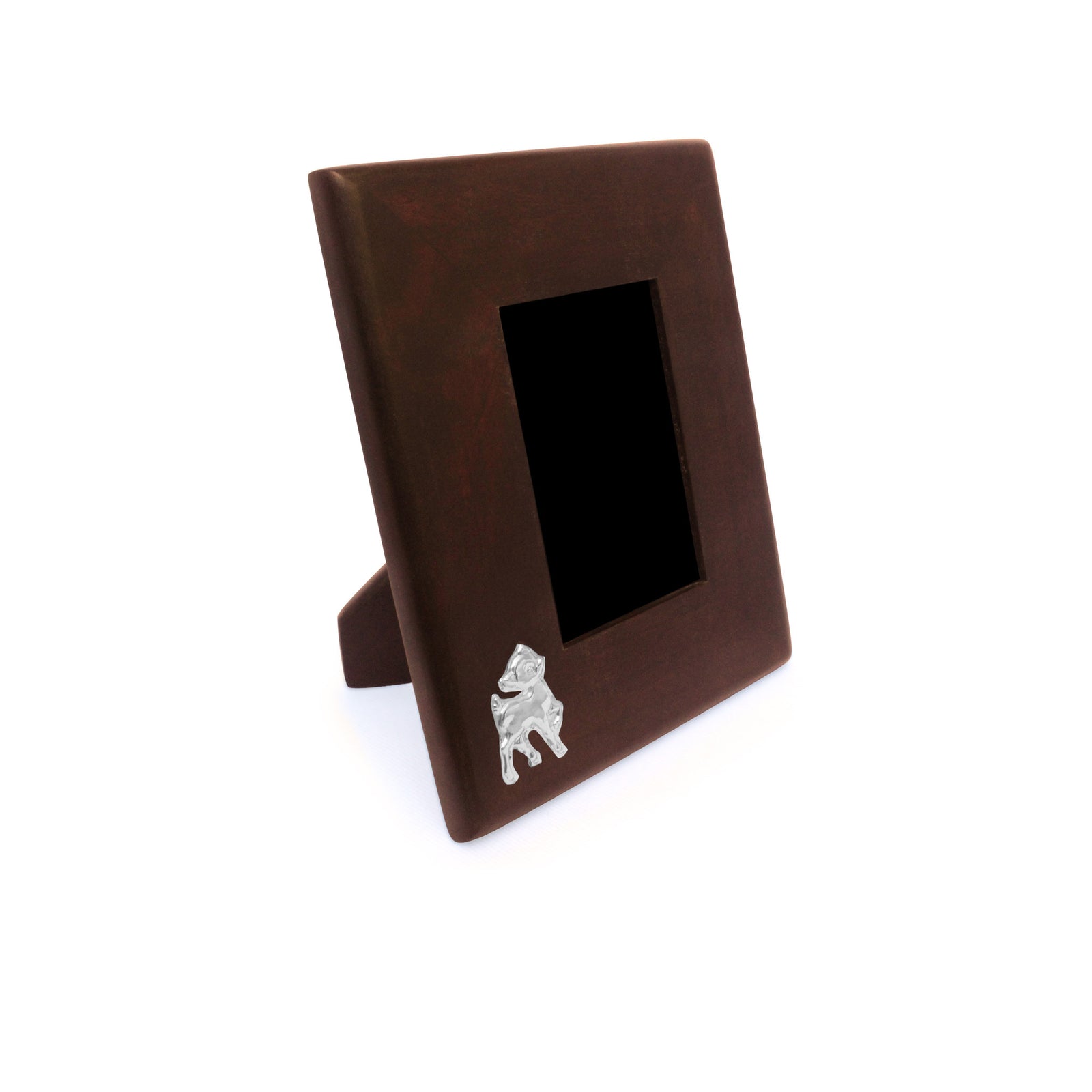 BAMBI Mahogany Frame with Sterling Silver Accent - Qinti - The Peruvian Shop