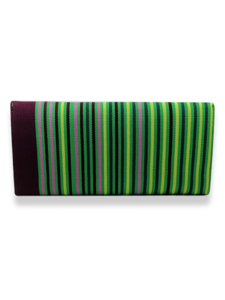 Large Classic Clutch Bag - Orchid 2 - Qinti - The Peruvian Shop