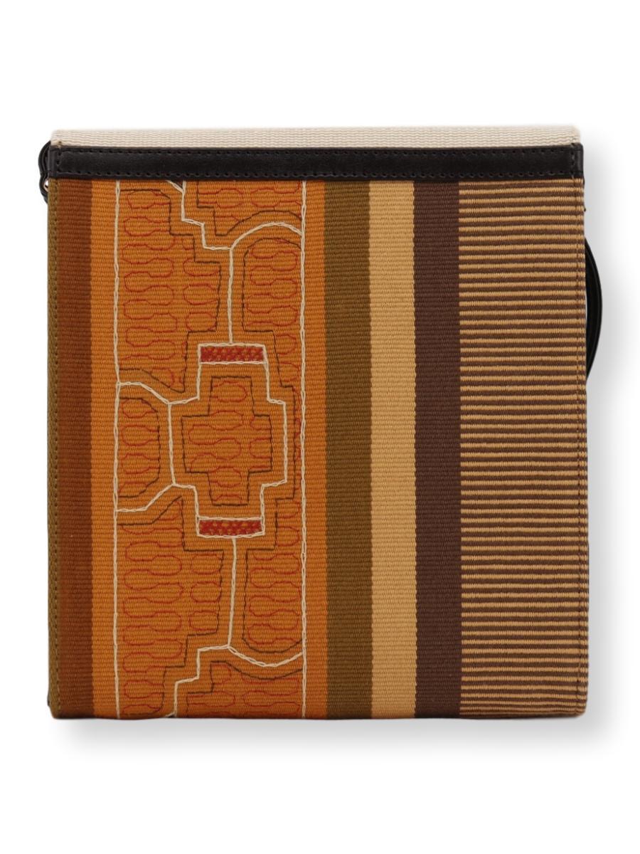 Curva Crossbody Handbag - Shipibo Textile Collection - Qinti - The Peruvian Shop