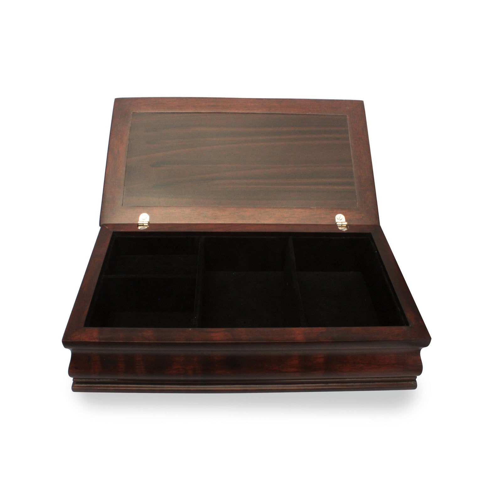 Jewelry Box with Sterling Silver Decor - Qinti - The Peruvian Shop