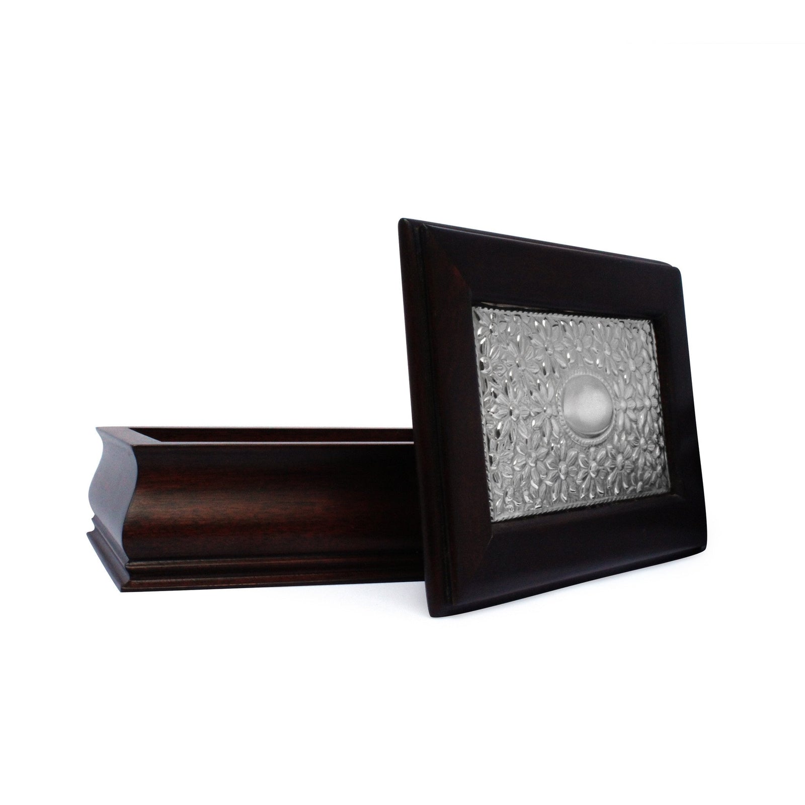 Keepsake Box – Sterling Silver Décor - Medium - Qinti - The Peruvian Shop
