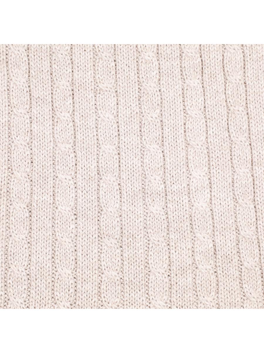 Men&#39;s Baby Alpaca Cable-Knit Half-Zip Sweater