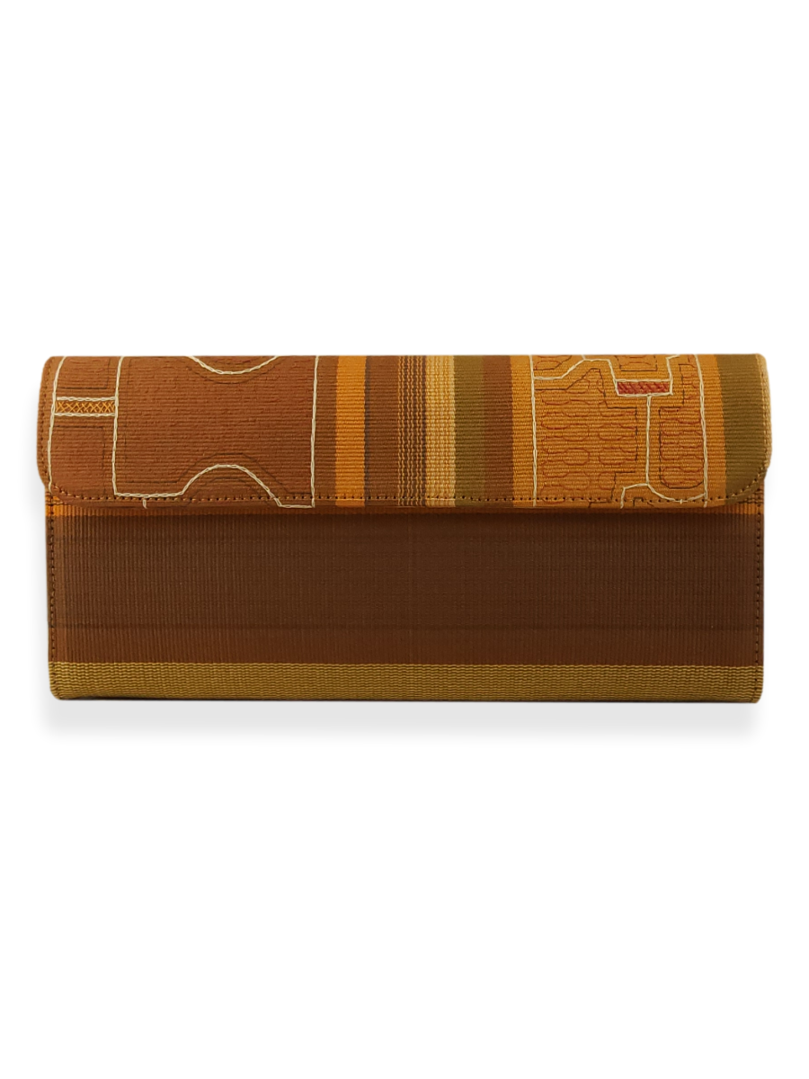 Large Rectangular Clutch 1 - Shipibo Textile Collection