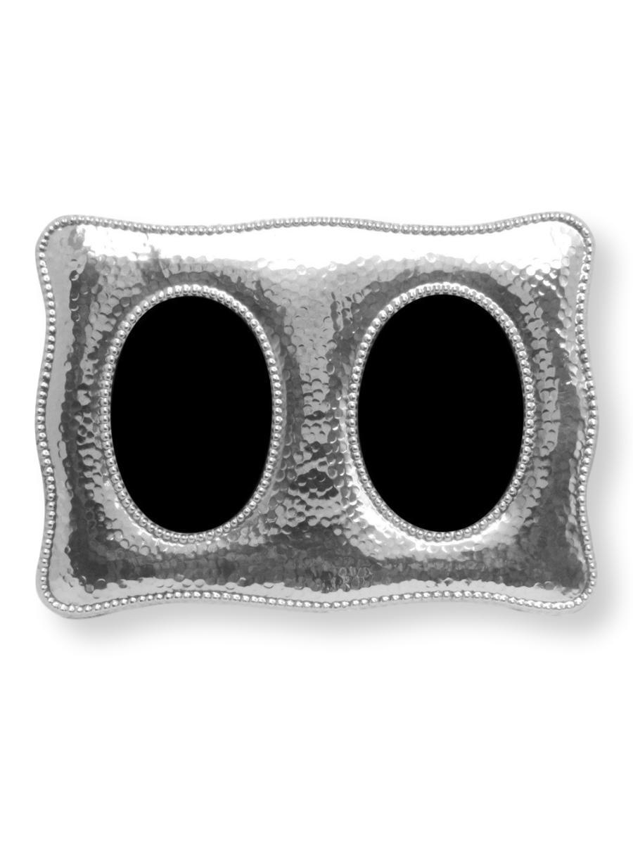 Sterling Silver Double Picture Frame - Qinti - The Peruvian Shop