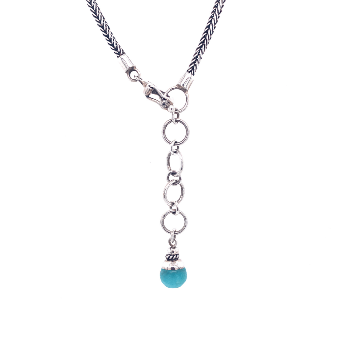 Amazonite Bead Necklace - Qinti - The Peruvian Shop