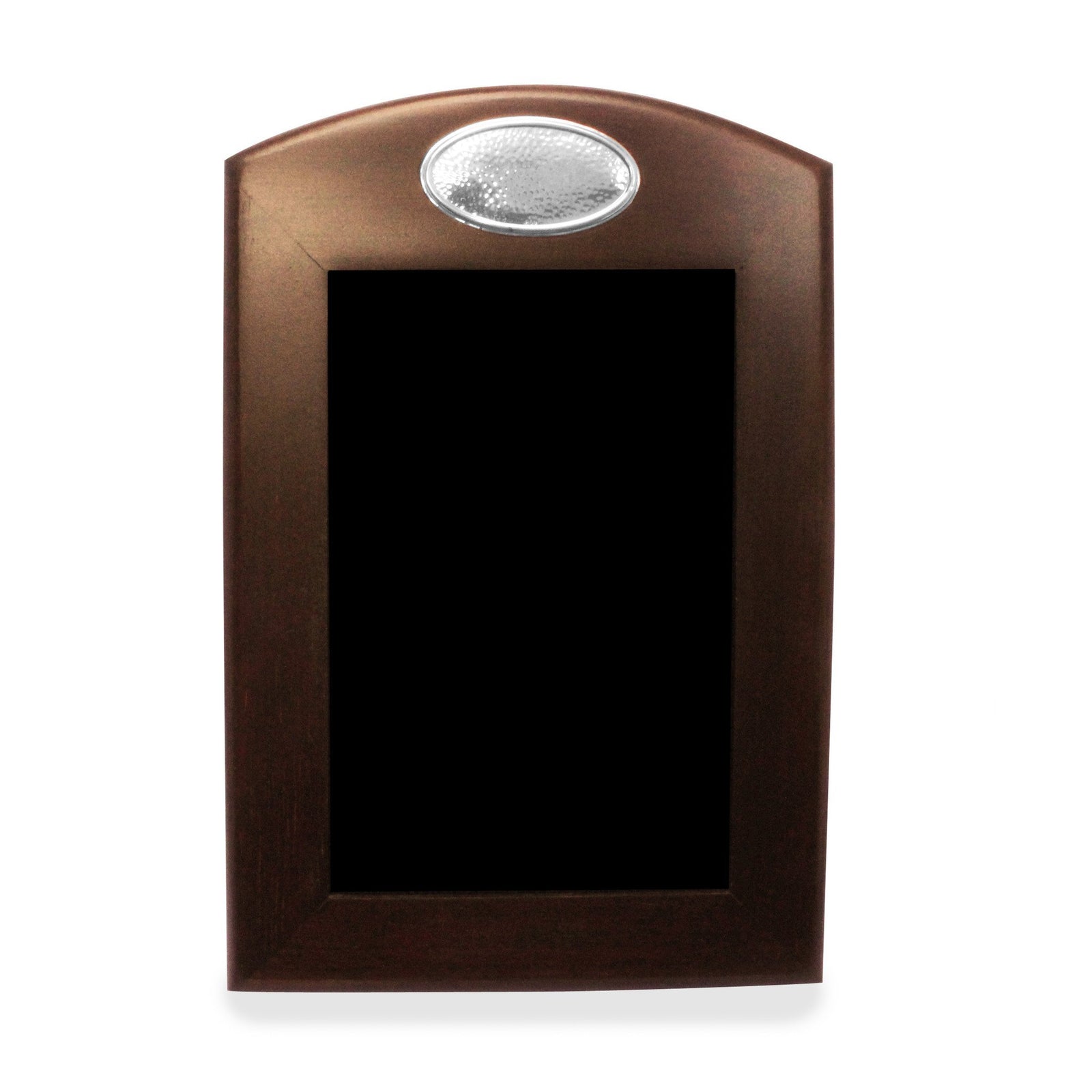 VERTICAL MOON Mahogany Frame with Sterling Silver Accent - Qinti - The Peruvian Shop