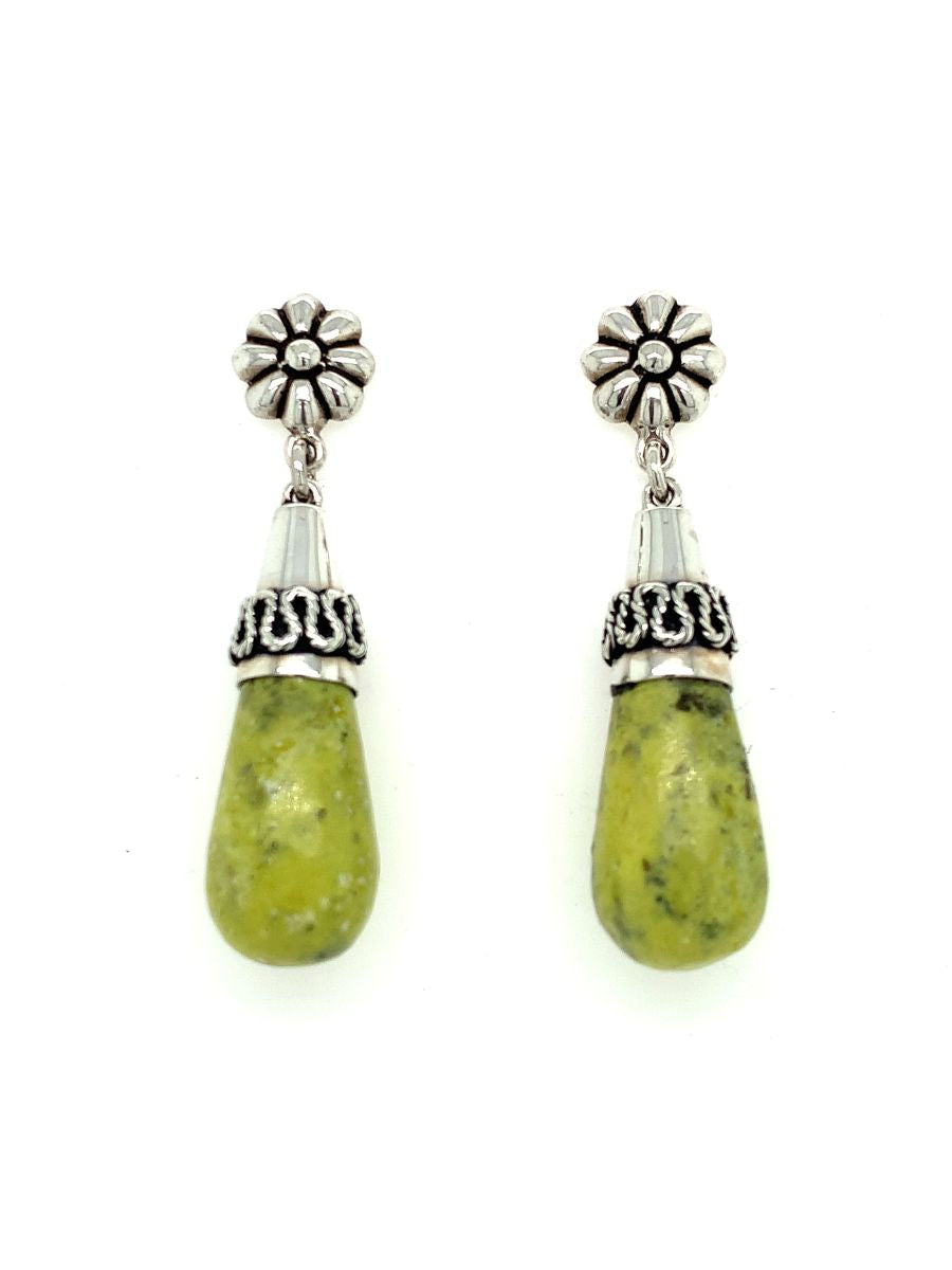 Serpentine Teardrop Earrings