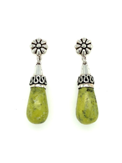 Serpentine Teardrop Earrings